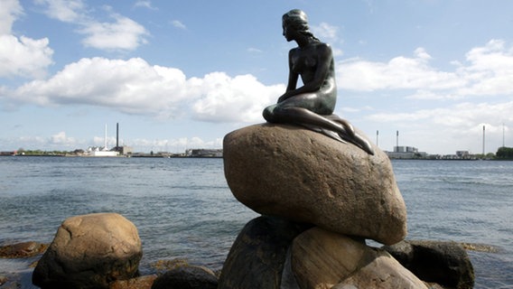 Die kleine Meerjungfrau in Kopenhagen © dpa/Picture Alliance 