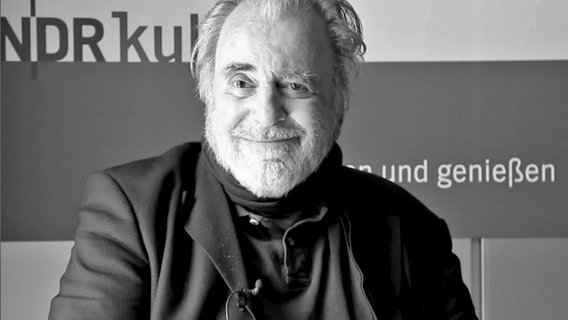 Der Schauspieler, Regisseur und Autor Maximilian Schell im Studio von NDR Kultur © NDR Foto: Patricia Batlle