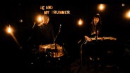 Charlotte Brandi und Matze Pröllochs sind "Me and My Drummer" © NDR Foto: Robin Hinsch