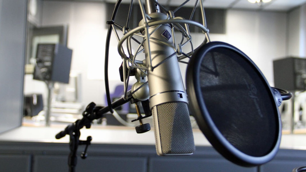 Mikrofon im NDR Kultur Studio