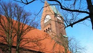 Der Turm und das dach von Sankt Petri. © Sankt Petrikirche Cuxhaven Foto: Sankt Petrikirche Cuxhaven