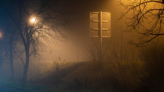 Neblige Landschaft bei Nacht. © TL-Photography Inh. Tino Lehmann / photocase.de Foto: TL-Photography Inh. Tino Lehmann