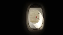 Blick durch ein Flugzeugfenster auf die Rollbahn. © Don Espresso / photocase.de Foto: Don Espresso