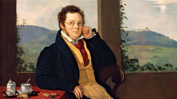 Porträt von Franz Schubert (1797-1828) © Fine Art Images/Heritage Imag 