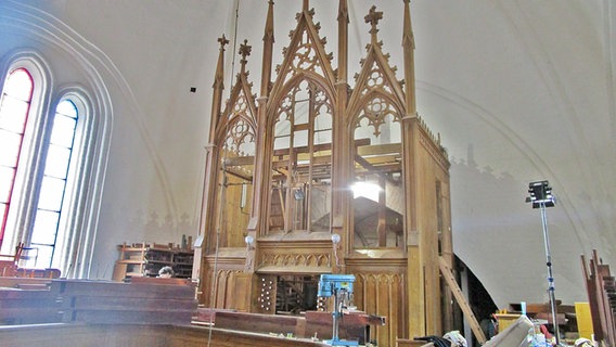 Orgel in der St.-Pauls-Kirche. © NDR 