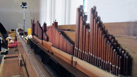 Orgel in der St.-Pauls-Kirche. © NDR 