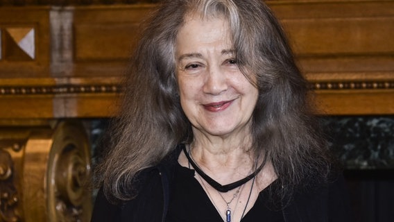 Die Pianistin Martha Argerich im Porträt. © picture alliance 