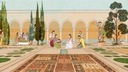 360°-Tour: Gartenparadiese auf dem Online-Portal "Islamic Art" des Museums für Islamische Kunst © Staatliche Museen zu Berlin, Museum für Islamische Kunst 