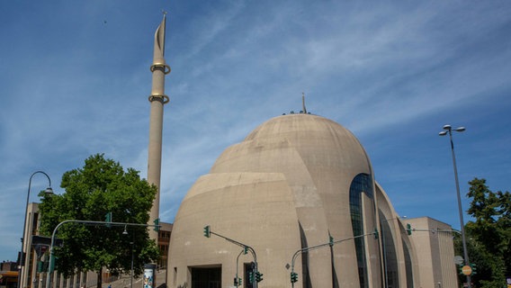 Die Kölner Moschee © picture alliance / Goldmann Foto: Goldmann