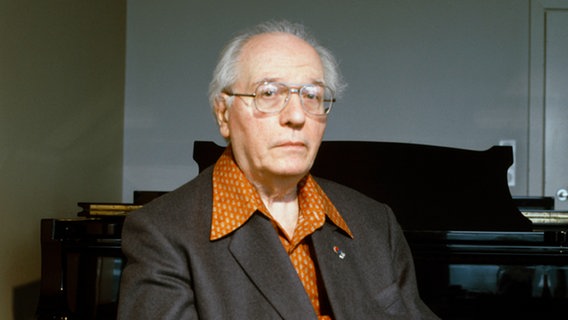 Olivier Messiaen © picture-alliance / akg Foto: Horst Maack