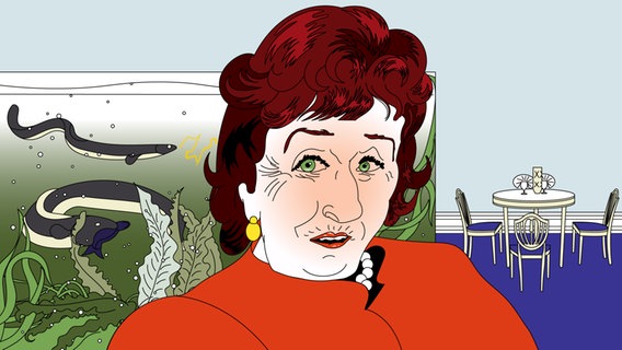 Illustration zur Hörspielserie "Die Erschöpften". © NDR/Eva Revolver 