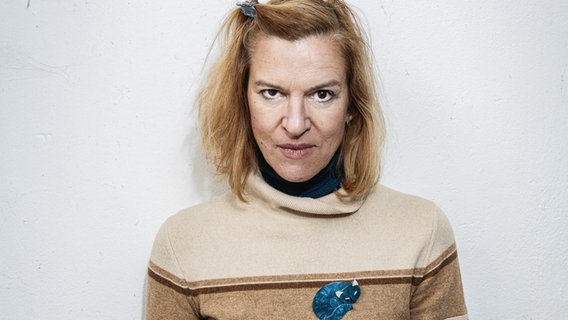 Inga Busch spielt "Astra". © NDR/Andreas Rehmann Foto: Andreas Rehmann