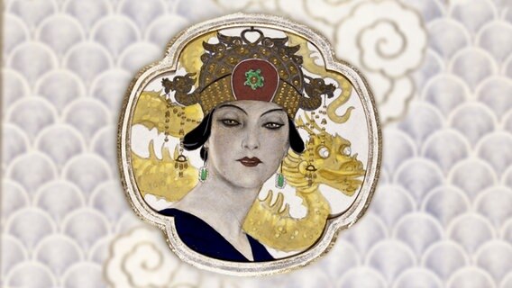 Ein graphisches Portrait der Prinzessin Turandot von 1926. © picture-alliance / akg-images / Piero Baguzzi Foto: Piero Baguzzi