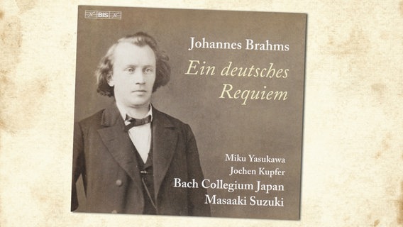 CD-Cover: Johannes Brahms: Ein Deutsches Requiem © Chandos 