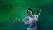 Ailyn Pérez als Florencia Grimaldi in Daniel Catán's "Florencia en el Amazonas" © Met Opera Foto: Paola Kudacki