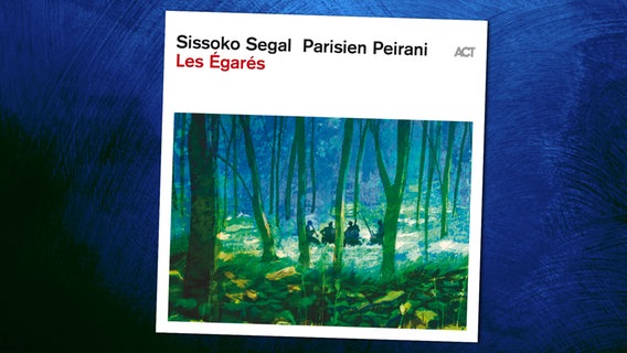 CD-Cover "Les Égarés" von Ballaké Sissoko / Vincent Segal / Emile Parisien / Vincent Peirani © ACT 