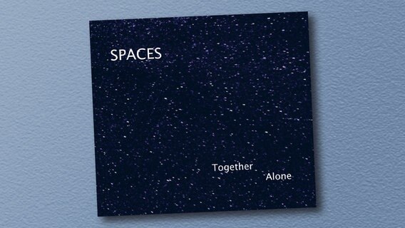 CD-Cover des Ensembles Spaces "Alone together" © Schöner Hören Music 