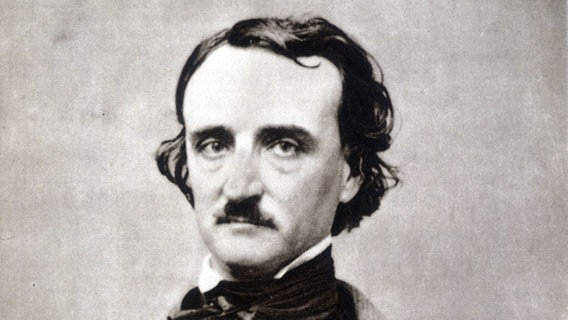 Portrait von Edgar Allan Poe. © picture-alliance / maxppp 