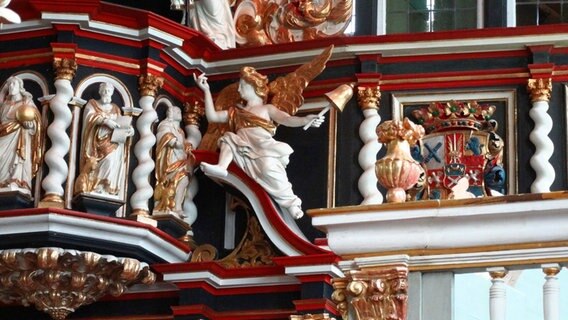 Das Ornament der Schnitger-Orgel  Foto: Hans-Heinrich Raab
