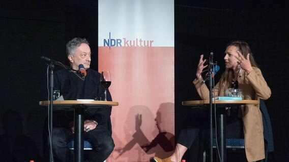 Feridun Zaimolgu und Tanja Raich. © Reiner Mnich Foto: Reiner Mnich