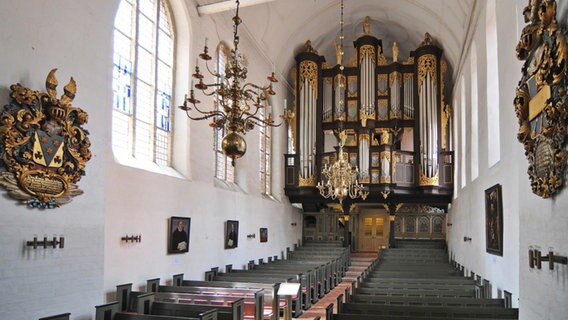 Die Schnitger-Orgel in St. Cosmae in Stade © Christoph Schönbeck Foto: Christoph Schönbeck