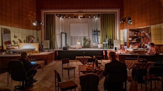 Das DDR-Kulturhaus in Crivitz Das DDR-Kulturhaus in Crivitz © Mecklenburgisches Staatstheater Foto: Silke Winkler