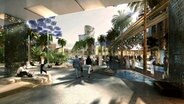 Das Projekt "Masdar City" in den Vereinigten Arabischen Emitraten © picture alliance / abaca 