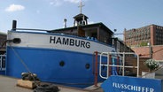 Die Flussschifferkirche © Verein zur Förderung und Erhaltung der ev.-luth. Flussschifferkirche zu Hamburg e. V. 