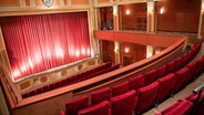 Blick auf eine Theaterbühne vom Zuschauerraum © picture alliance/dpa Foto: Peter Kneffel