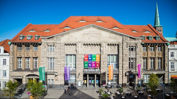 Das Theater Lübeck in der Frontalansicht © Olaf Malzahn Foto: Olaf Malzahn