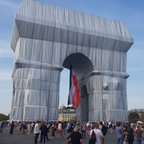 Der verhüllte Arc de Triomphe © NDR Foto: Patricia Batlle