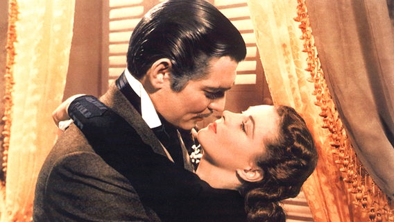 "Vom Winde verweht" ("Gone with the wind", USA 1939) mit Clark Gable und Vivien Leigh © picture alliance/United Archives 