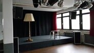 Die Bühne im Kulturschloss Wandsbek © Kulturschloss Wandsbek 