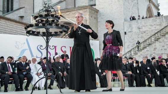 Internationales Weltfriedenstreffen der katholischen Gemeinschaft Sant' Egidio in Assisi © Gemeinschaft Sant' Egidio 