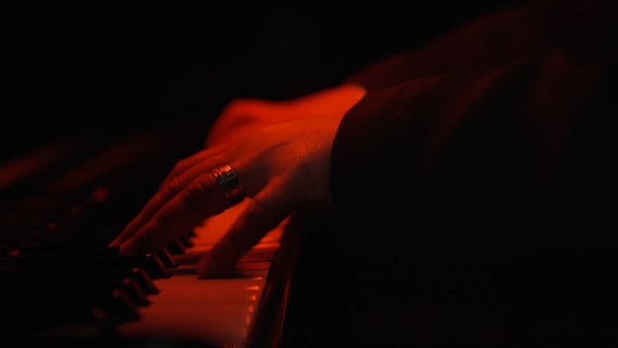 Philipp Schmid am Klavier. © NDR/ Katharina Ricard Foto: Katharina Ricard