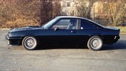 Seitenansicht eines Opel Manta B, Jahrgang 1983, anthrazit © NDR/Markus Ehlers 