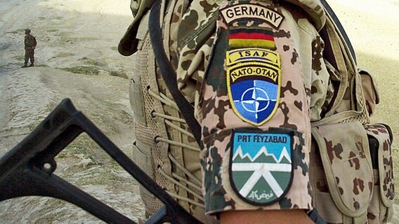 Bundeswehrsoldat der ISAF-Truppe in Afghanistan © dpa Bildfunk Foto: Maurizio Gambarini
