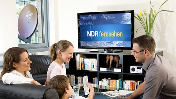 Seit 2. Juni 2008 profitieren norddeutsche Haushalte, die digital über Satellit oder Kabel fernsehen, von verbesserter Bildqualität ihrer NDR Landesprogramme © NDR Foto: Dirk Uhlenbrock