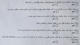 Fragebogen der Hauptstelle für Befragungswesen, den afghanische Asylbewerber ausfüllen sollen © NDR Foto: Niklas Schenck