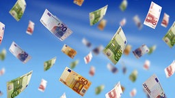 Fliegende Geldscheine Fliegende Geldscheine © Fotolia Foto: Fantasista