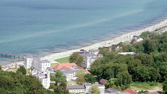 Luftbild vom Ostseebad Heiligendamm  