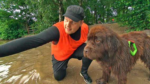 Maja beim Training mit Michael Krämer. © NDR/5Ç14 FILM 
