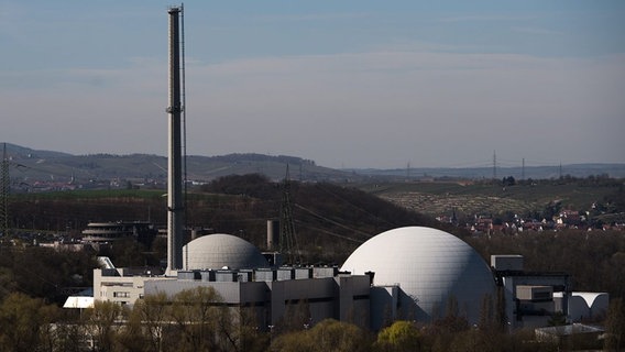 Kernkraftwerk Neckarwestheim © picture alliance / dpa Foto: Sebastian Kahnert