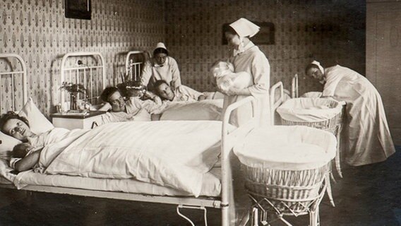 Historische Aufnahme vom Jerusalem Krankenhaus © Jerusalem Krankenhaus 