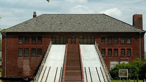 Gebäude auf dem Gelände der KZ-Gedenkstätte Hamburg-Neuengamme © picture-alliance / dpa 