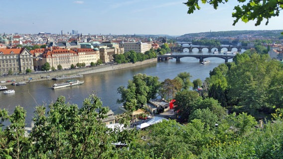 Blick auf die Prager Innenstadt. © NDR/Luca Bittner 