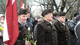 Memorial Day Latvian Legion "Waffen SS" © picture alliance / ZUMAPRESS.com Foto: Victor Lisitsyn