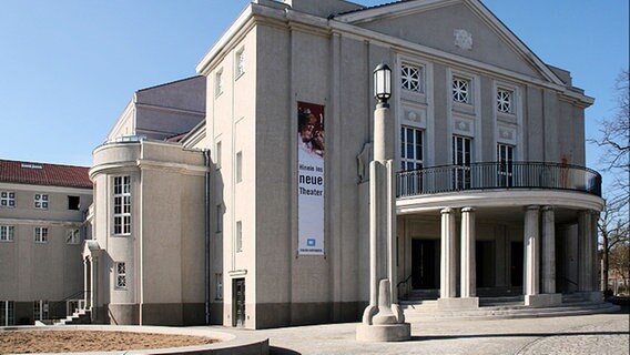Das Große Haus des Theaters in Stralsund. © Theater Vorpommern 