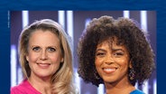 Aminata Belli und Barbara Schöneberger auf dem OMR Festival 2024 © NDR 