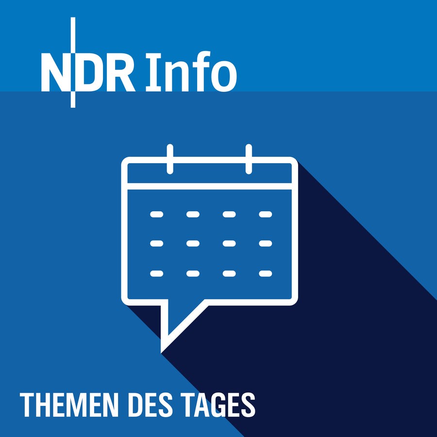 Grafik: Ein Kalenderblatt in Form einer Sprechblase. © NDR 